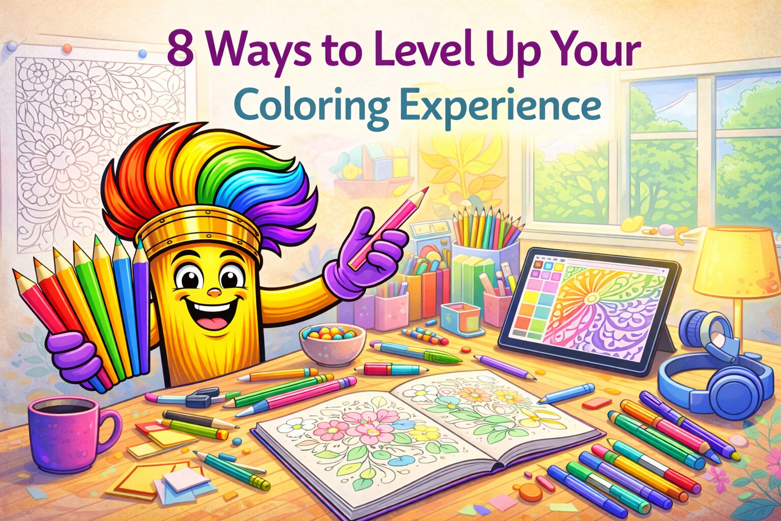Beyond the Lines: 8 Creative Ways to Level Up Your Coloring Experience