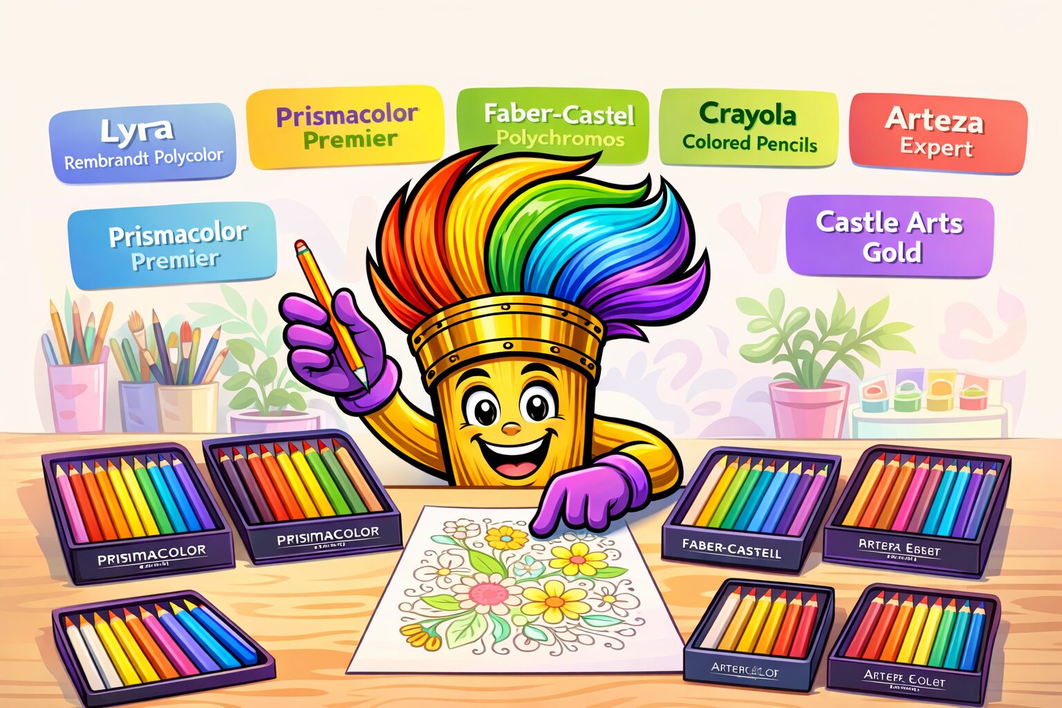 Top 6 Colored Pencil Brands That Will Help Your Coloring Skills