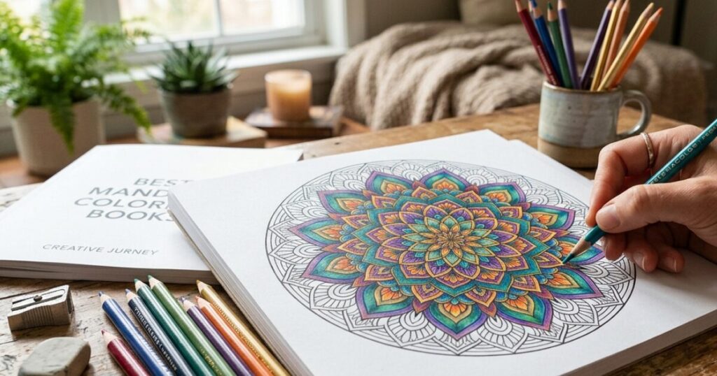 Best Mandala coloring books for adults